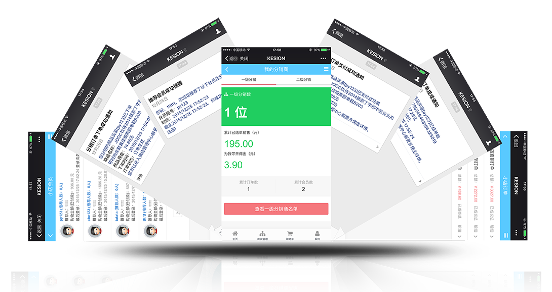 【新品上市】KESION微分销系统助您快速开店拓展销售新渠道，，轻松开启移动分销时代！ 第 3 张