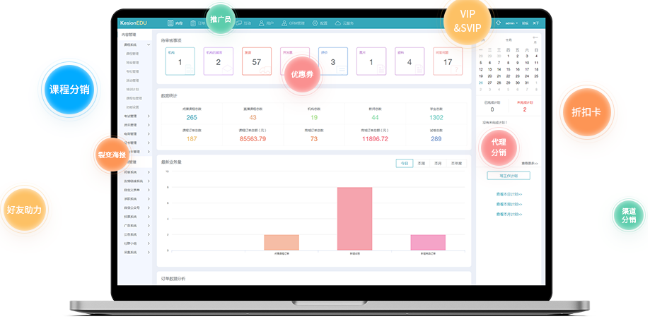 线上教学系统有哪些优势？网校系统有哪些作用？